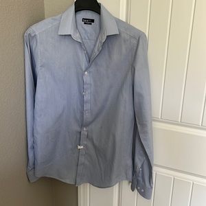 Bar III slim fit, stretch, men’s blue dress shirt